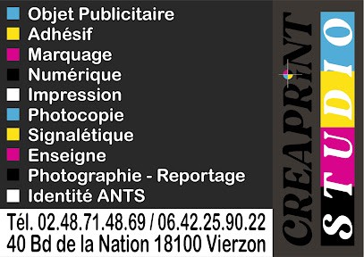 Phil DALLOIS CREAPRINTSTUDIO, Imprimeur à Vierzon
