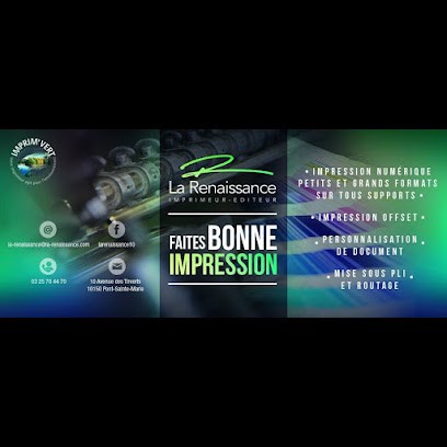 Imprimerie La Renaissance, Imprimeur à Pont-Sainte-Marie