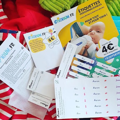 Stickium | Etiquettes autocollantes et thermocollantes personnalisées, Imprimeur à Lucenay
