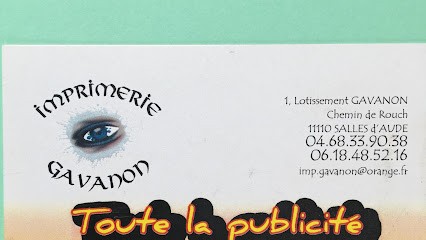 Imprimerie Gavanon, Imprimeur à Salles-d'Aude
