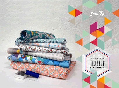 Sam'Oz, impression textile à la demande, Imprimeur à Saint-Ouen-l'Aumône