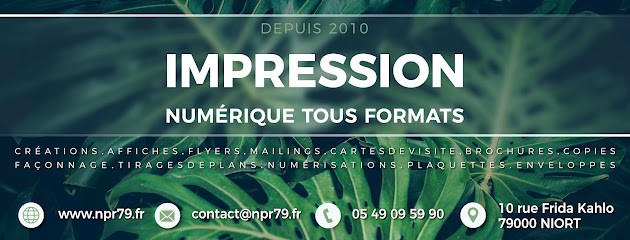 Niort Plan Reprographie, Imprimeur à Niort